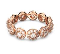 Una Angelic Ring, Rundschliff, Weiß, 18K Roségoldbeschichtet 58