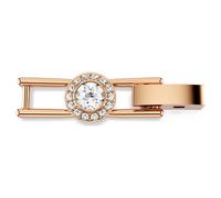 Una Angelic Verlängerungsstück, Rundschliff, Weiß, Roségold-Legierungsschicht OS