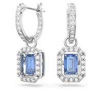 Swarovski Damen-Ohrringe blau/silber/transparent One Size
