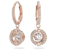 Swarovski Damen Ohrhänger rosegold / transparent, Größe One Size, 4587306 Rosegold / Transparent One Size