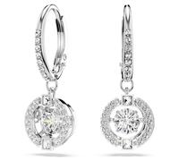 Swarovski Damen-Ohrringe Sparkling Dance Silber One Size 4587300