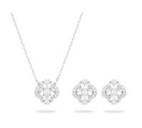 Swarovski Damen Swarovski Kollektion Sparkling Dc Sets, Kristalle/Weiß, One Size