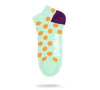 Unabux Sneakersocken Socken Söckchen Struempfe Fuer Damen oder Herren - DOPPELPACKUNG Groesse 41-46