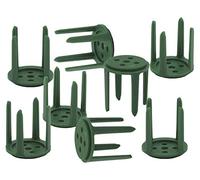 Unbekannt 50 Steckhalter Pinholder Basteln Hochzeit Floristikbedarf Steckmassehalter, Grün, Kunststoff, Arts-and-Crafts, Floristikstecknadeln, Blumenhalterpin