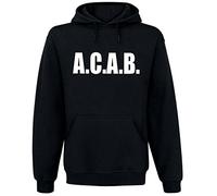 Unbekannt A.C.A.B. - Kapuzenpullover, Farbe: Schwarz, Größe: L