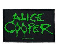 Unbekannt Alice Cooper Horror Logo Aufnäher Alice Cooper Patch Gewebt & Lizenziert !!