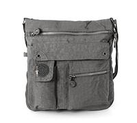 Unbekannt Bag Street Umhängetasche Bodybag, L, Grau