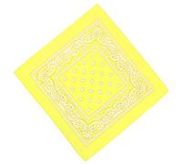 Unbekannt Bandana Kopftuch Halstuch Nickituch Biker Tuch Motorad Tuch verschied. Farben Paisley Muster, Gelb, ...