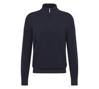 Troyer BUGATTI Gr. XXL, blau (marine) Herren Pullover Rollkragenpullover aus reiner Baumwolle (98283652-XXL)