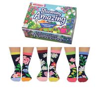 Unbekannt Blumen im Garten Oddsocks Socken in 37-42 im 6er Set - Strumpf