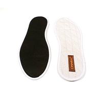 Unbekannt Cinnea Zimtsohlen in verschieden Farben (Gr. 30-50) + Rema Einlagenbeutel (45, Weiß)