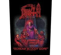 Unbekannt Death Rückenaufnäher - Scream Bloody Gore - Death Backpatch