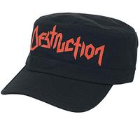 Unbekannt Destruction Logo - Army Cap Cap schwarz 100% Baumwolle Band-Merch, Bands