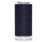 Unbekannt G700160-6950 Nähgarn, Polyester, Navy, Einheitsgröße, 100 Meter