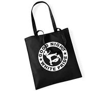 Unbekannt GOOD NIGHT WHITE PRIDE Einkaufstasche Cotton Bag black