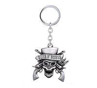 Unbekannt Guns N' Roses Metall Schlüsselanhänger Logo Schallplattenhülle Rockin' Roots of Guns N' Roses - 4,8 cm