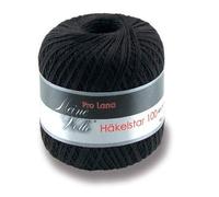 Unbekannt Häkelstar 100-100g - Farbe: 99, schwarz (18 Farben erhältlich)