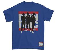 Unbekannt Herren T-Shirt Silhouette, Blau (Blue), S