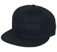 Unbekannt Iron Maiden Black Logo - Snapback Cap Cap schwarz