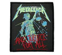 Unbekannt Metallica Aufnäher - And Justice For All - Metallica Patch - Gewebt & Lizenziert !!