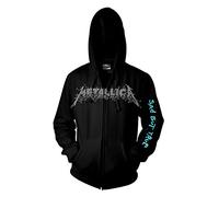 Metallica Zip-Jacke SAD BUT True Schwarz Größe S