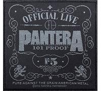 Unbekannt Pantera Aufnäher - 100% Proof [Patch/Aufnäher, gewebt] Down Patch