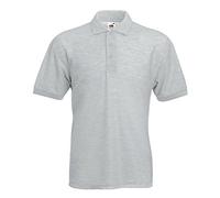 Unbekannt Piqué Poloshirt 65/35, Unisex, grau, L