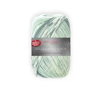 Unbekannt Pro Lana Fjord Socks 4-fädig Color 185 Mint grün, Sockenwolle Norwegermuster musterbildend, 278477