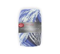 Pro Lana Socken Fjord Socks – mit Norweger-Effekt, 75% Schurwolle 25% Polyamid, 400m/100g – Fb. 184