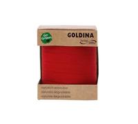 Unbekannt Ringelband Baumwolle biologisch abbaubar 10mm/100Meter Rot