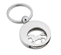 Unbekannt Schlüsselanhänger 'Horse' mit Einkaufswagenchip Pferd von Jadani