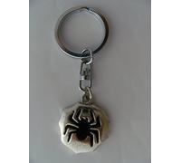 Unbekannt Schlüsselanhänger Spinne, Metall, 7,5cm Vogelspinne Tiere