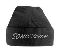 Unbekannt Sonic Youth White Logo Mütze/Beanie