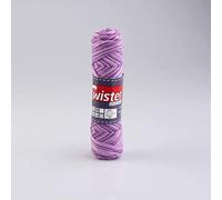 Unbekannt Wolle Twister Curly Color - Flieder-Lila - 50g