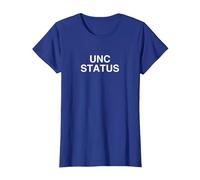 UNC Status Unhinged Gen Z College Sarkastisches Gag-Meme T-Shirt, Damen, Königsblau, 3XL