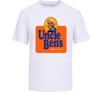 Uncle Ben Rice Food Cooking T-Shirt Men's Unisex Tee White Size L