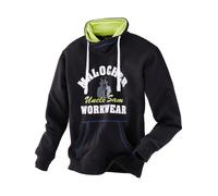Uncle Sam Sweatshirt - schwarz|royal|limette / S