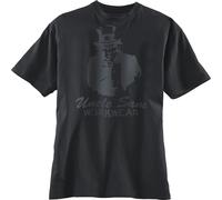Uncle Sam T-Shirt Anthrazit/Schwarz-S