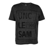 Uncle Sam T-Shirts stylische Shirts Exklusive Kollektion M, Anthrazit Pigmentdruck