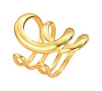 UncleS Einzigartige Ringe Mit Unregelmäßiger Linie Hohl Modisch Abstrakt Hohl Für Jugendliche Frauen Und Paare. Präsentieren Sie Verstellbare Offene Ringe