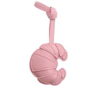 UncleS Kreativer Croissants Schlüsselanhänger, Patch-Design, Leder, dekorativer Charm, Schlüsselanhänger, Ornament für Zuhause, Auto, Büro, Zubehör, tragbarer Rucksack-Anhänger, a, One size