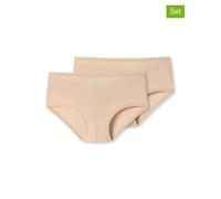 Uncover by Schiesser - Damen - Shorty - 2er Pack (S Sand)
