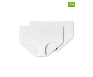 UNCOVER BY SCHIESSER 2er-Set: Pantys in Weiß - Größe XXL | Damen Unterteile