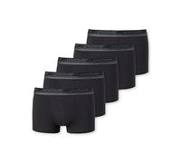 UNCOVER by SCHIESSER Herren Boxershorts, 5er Pack - Shorts, Single Jersey, einfarbig Schwarz M
