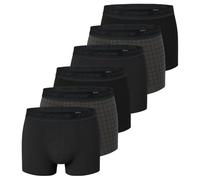 Uncover by Schiesser - Cotton - Retro Short/Pant - 6er Pack (XL Schwarz)