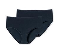 UNCOVER by SCHIESSER Damen Slips im Pack - Midi, Serie "Uncover", Vorteilspack, S-3XL Dunkelblau S 6er Pack (3x2P)