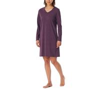 Uncover by Schiesser Damen Nachthemd langärmlig - 95cm lang - Nachtwäsche