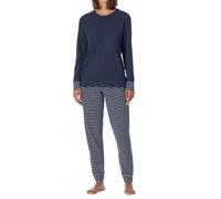 Uncover by Schiesser Damen Schlafanzug Set - Shirt Langarm - Lange Hose