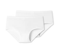 Uncover by Schiesser - Damen - Shorty - 2er Pack (XL Weiß)