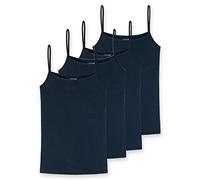 Uncover by Schiesser - Damen - Spaghettitop - 4er Pack (XXL Dunkelblau)